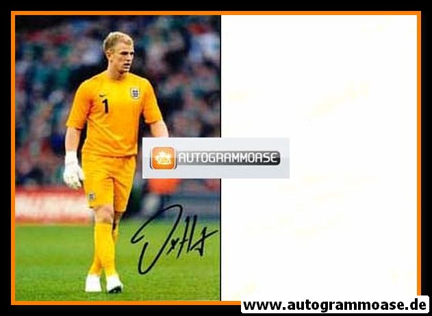 Autogramm Fussball | England | 2010er Foto | Joe HART (Spielszene Color)