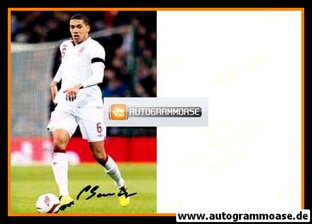 Autogramm Fussball | England | 2000er Foto | Chris SMALLING (Spielszene Color)