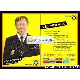 Autogramm Fussball | Borussia Dortmund | 2011 | Siegfried HELD