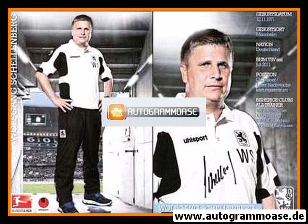Autogramm Fussball | TSV 1860 München | 2012 | Wolfgang SCHELLENBERG