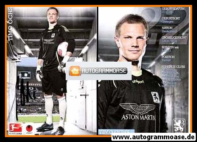 Autogramm Fussball | TSV 1860 München | 2012 | Timo OCHS