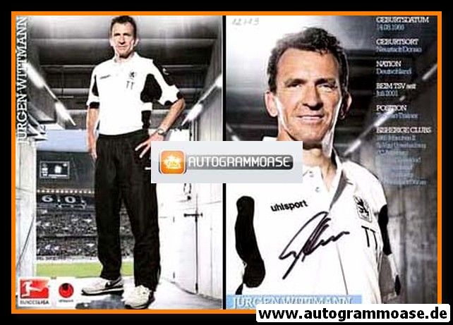 Autogramm Fussball | TSV 1860 München | 2012 | Jürgen WITTMANN