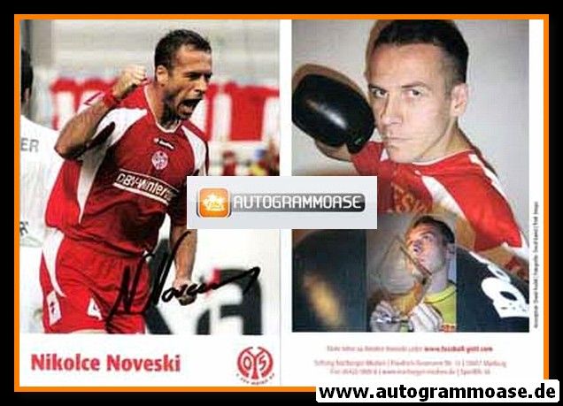 Autogramm Fussball | FSV Mainz 05 | 2005 | Nikolce NOVESKI