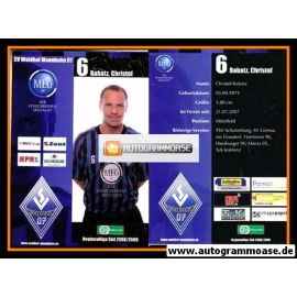 Autogramm Fussball | SV Waldhof Mannheim | 2008 | Christof BABATZ