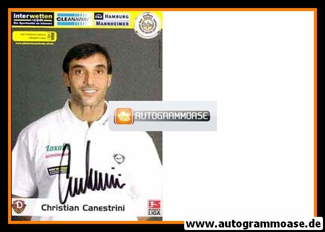 Autogramm Fussball | Dynamo Dresden | 2005 | Christian CANESTRINI