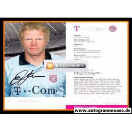 Autogramm Fussball | FC Bayern München | 2005 | Oliver KAHN