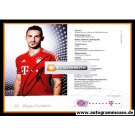 Autogramm Fussball | FC Bayern München | 2011 | Diego CONTENTO