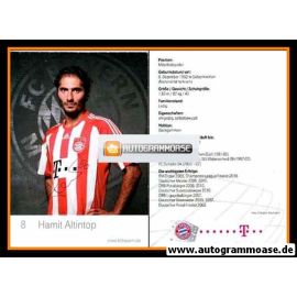 Autogramm Fussball | FC Bayern München | 2010 Mini Druck | Hamit ALTINTOP