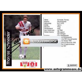 Autogramm Fussball | VfB Stuttgart | 1994 | Thomas SCHNEIDER