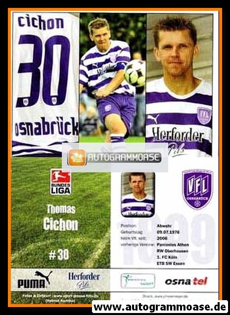 AK Fussball | VfL Osnabrück | 2008 | Thomas CICHON
