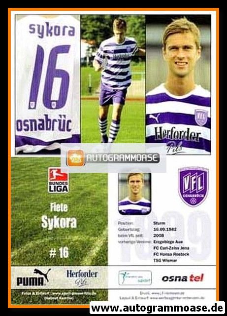 AK Fussball | VfL Osnabrück | 2008 | Fiete SYKORA