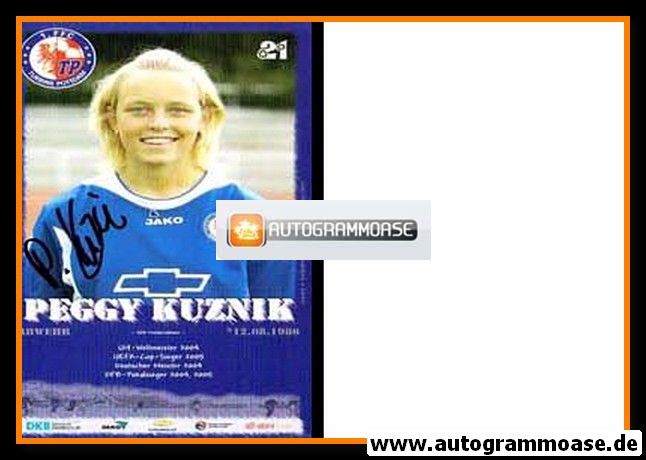 Autogramm Fussball (D) | 1. FFC Turbine Potsdam | 2005 | Peggy KUZNIK