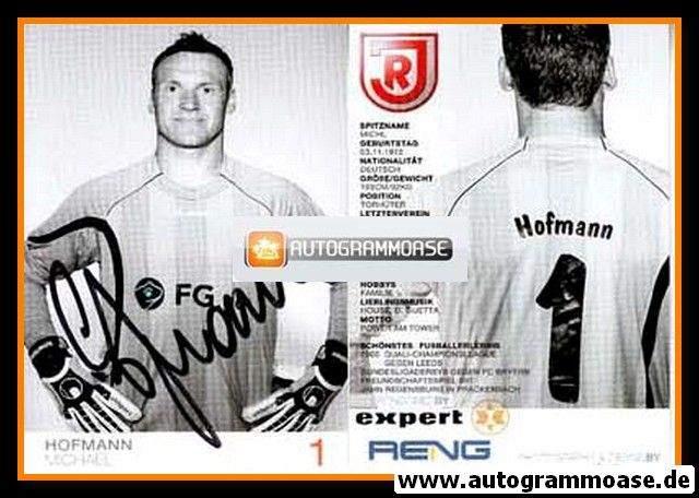 Autogramm Fussball | SSV Jahn Regensburg | 2011 | Michael HOFMANN