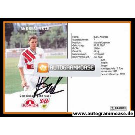 Autogramm Fussball | VfB Stuttgart | 1995 | Andreas BUCK
