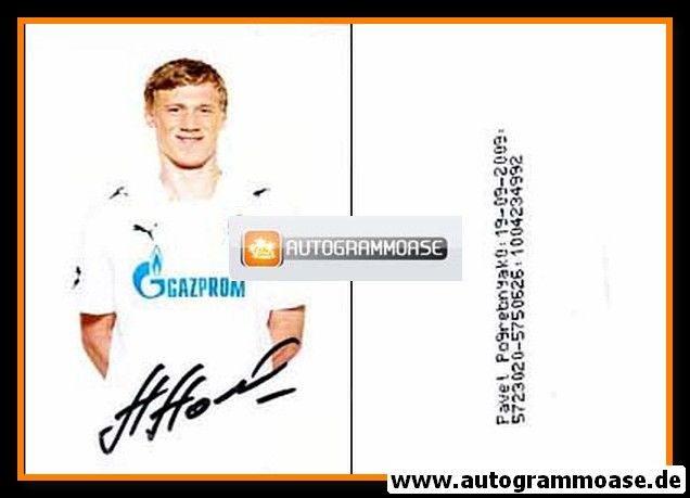 Autogramm Fussball | Zenit St. Petersburg | 2008 Foto | Pavel POGREBNYAK