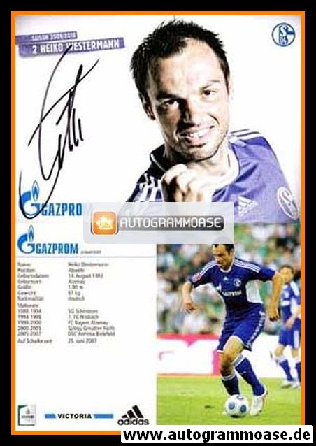 Autogramm Fussball | FC Schalke 04 | 2009 | Heiko WESTERMANN