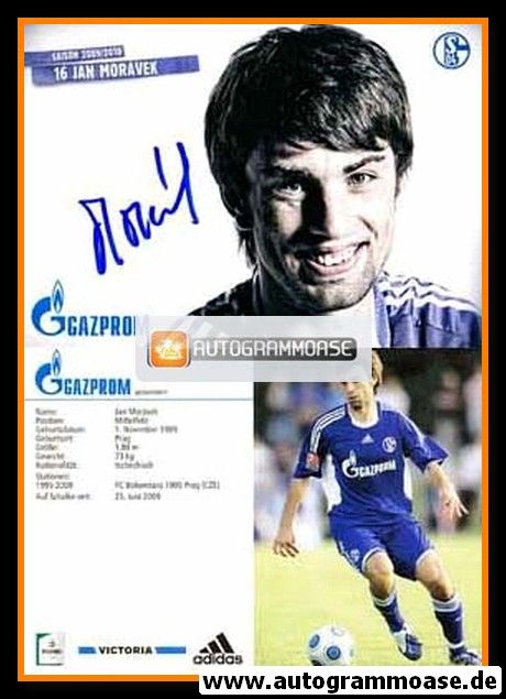 Autogramm Fussball | FC Schalke 04 | 2009 | Jan MORAVEK
