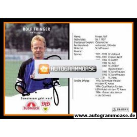 Autogramm Fussball | VfB Stuttgart | 1995 | Rolf FRINGER