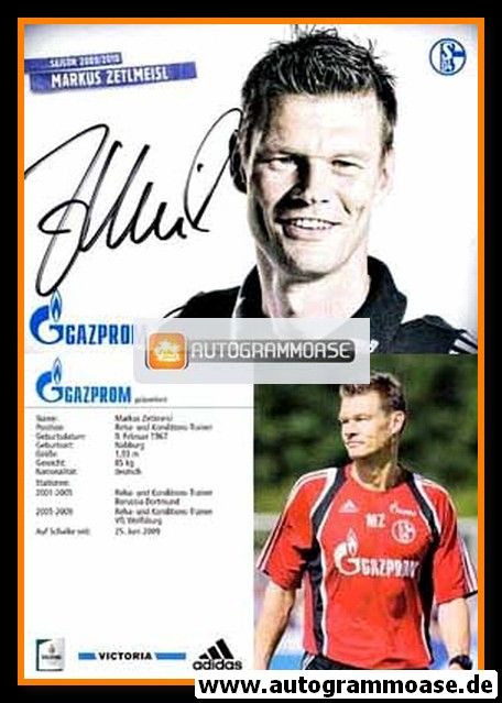 Autogramm Fussball | FC Schalke 04 | 2009 | Markus ZETLMEISL