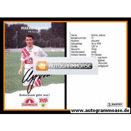 Autogramm Fussball | VfB Stuttgart | 1995 | Marco GRIMM