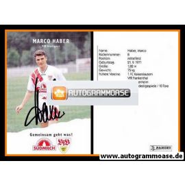 Autogramm Fussball | VfB Stuttgart | 1995 | Marco HABER