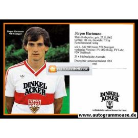 AK Fussball | VfB Stuttgart | 1985 | Jürgen HARTMANN