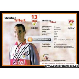 Autogramm Fussball | VfB Stuttgart | 2001 | Christian TIFFERT