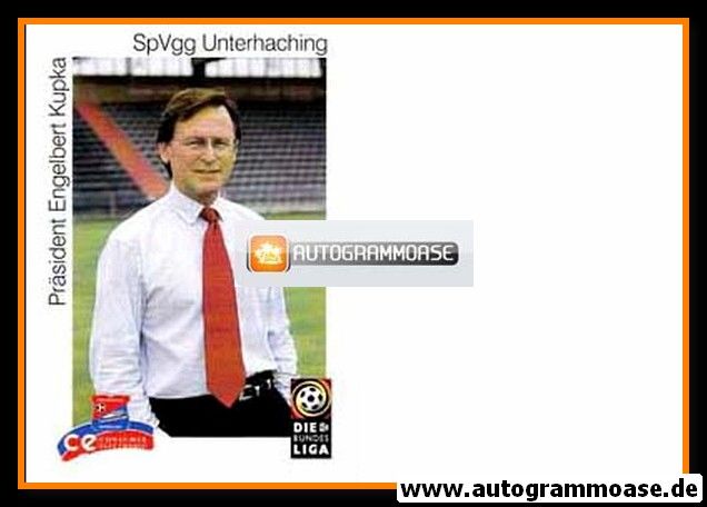Autogramm Fussball | SpVgg Unterhaching | 1999 | Engelbert KUPKA