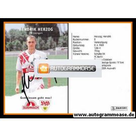 Autogramm Fussball | VfB Stuttgart | 1995 | Hendrik HERZOG