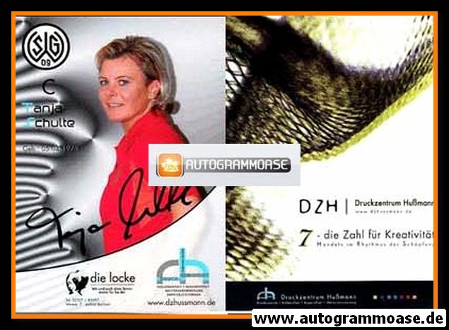 Autogramm Fussball (D) | SG Wattenscheid 09 | 2000er | Tanja SCHULTE