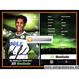 Autogramm Fussball (D) | VfL Wolfsburg | 2010 | Navina OMILADE