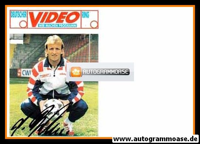 Autogramm Fussball | 1990er | Andreas BREHME (Portrait Color) DVR