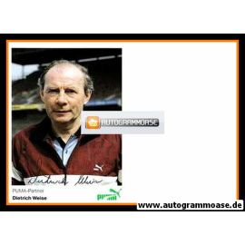 Autogramm Fussball | 1980er Puma | Dietrich WEISE (Portrait Color)