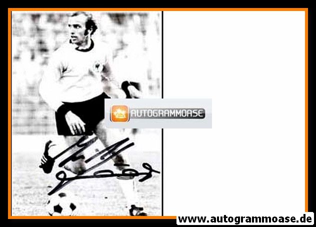 Autogramm Fussball | DFB | 1970er | Erich BEER (Spielszene)