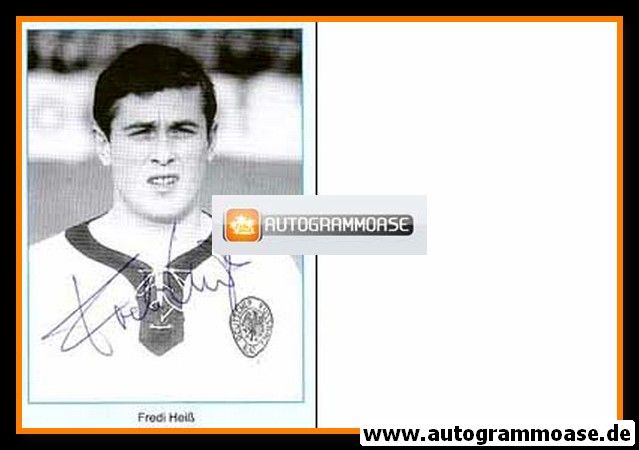 Autogramm Fussball | DFB | 1960er Retro | Alfred HEISS (Portrait SW)