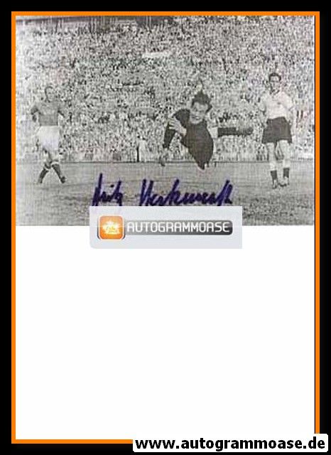 Autogramm Fussball | DFB | 1950er | Fritz HERKENRATH (Spielszene SW UdSSR)