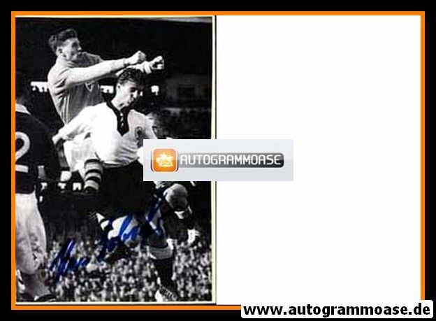 Autogramm Fussball | DFB | 1950er | Hans SCHÄFER (Spielszene SW)