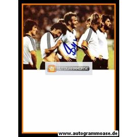 Autogramm Fussball | DFB | 1980er | Hans-Peter BRIEGEL (Team)