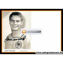 Autogramm Fussball | DFB | 1960er Retro | Horst TRIMHOLD (Portrait SW)