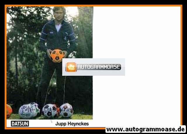 Autogramm Fussball | Borussia Mönchengladbach | 1970er | Jupp HEYNCKES (Datsun)