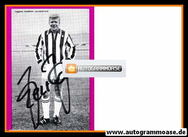 Autogramm Fussball | Juventus Turin | 1970er | Helmut HALLER (Portrait SW)