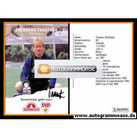 Autogramm Fussball | VfB Stuttgart | 1995 | Eberhard TRAUTNER