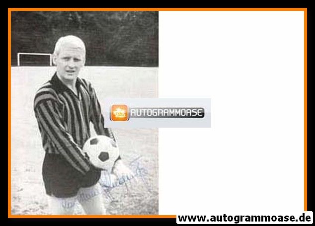 Autogramm Fussball | AC Mailand | 1960er | Karl-Heinz SCHNELLINGER