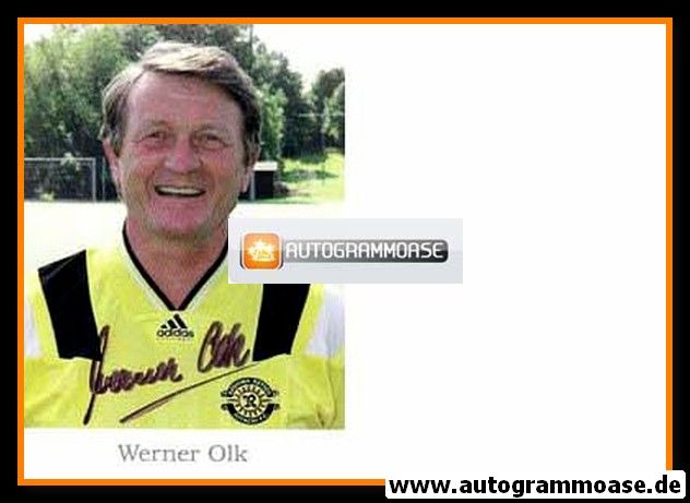 Autogramm Fussball | 1990er | Werner OLK (Kashiwa)