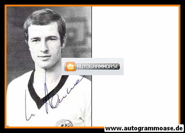Autogramm Fussball | DFB | 1960er | Willi NEUBERGER (Portrait SW Mini)