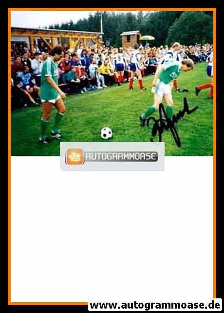 Autogramm Fussball | 1989 Foto | Jürgen GRABOWSKI (Spielszene Portas)