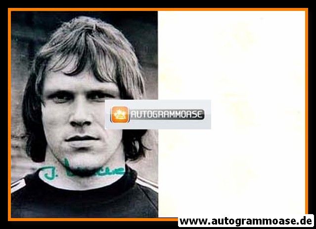 Autogramm Fussball | 1970er Foto | Jürgen MUCHE (Portrait SW)