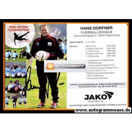 Autogramm Fussball | 2000er | Hans DORFNER (Fussballschule) 2