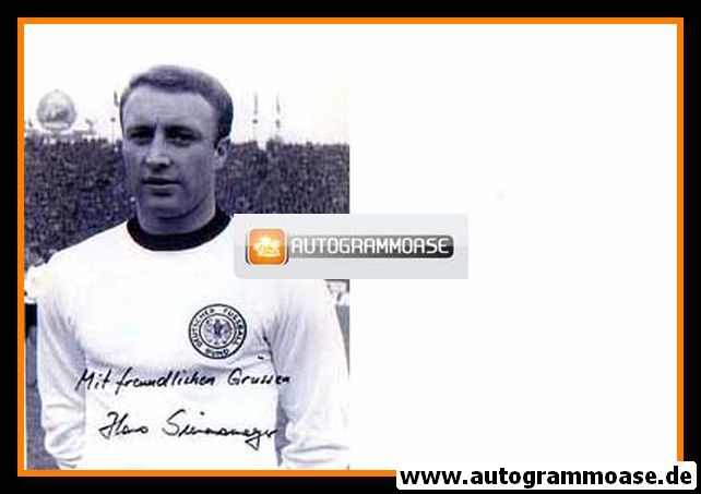 Autogramm Fussball | DFB | 1970er Foto | Hans SIEMENSMEYER (Portrait SW)