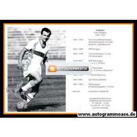 Autogramm Fussball | VfB Stuttgart | 1960er Retro | Erwin WALDNER (Burrenhof)